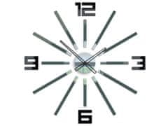 ModernClock 3D nalepovací hodiny Briliant šedé