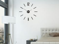 ModernClock 3D nalepovací hodiny Carlo wenge