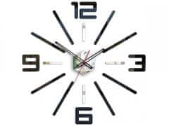 ModernClock 3D nalepovací hodiny Maxim černé