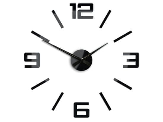 ModernClock 3D nalepovací hodiny Reden černé