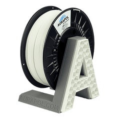 Aurapol AURAPOL PLA 3D Filament Bílá 1 kg 1,75 mm