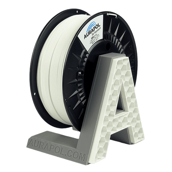 Aurapol PLA HT110 3D Filament Bílá 1 kg 1,75 mm