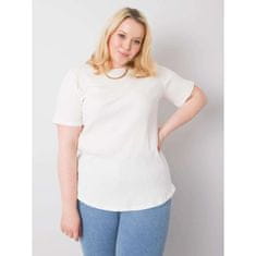 BASIC FEEL GOOD Dámská halenka STELLA ecru RV-BZ-6323.92_362796 4XL