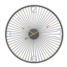 Designové nástěnné hodiny Decore Black 60cm