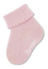 Sterntaler kojenecké ponožky s manžetou dívčí 3 páry jahůdka, motýli bílé 8312253, 14