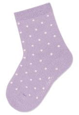 Sterntaler ponožky dívčí 3 páry fialové zebra, puntík 8322225, 18