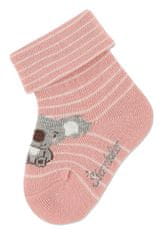 Sterntaler kojenecké ponožky s manžetou dívčí 3 páry koala, žirafa, růžová 8312252, 16