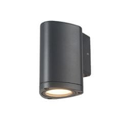 ACA ACA Lighting LED HP venkovní nástěnné svítidlo 3W 150LM 50d 230V AC 3.000K tmavá šedá CRI80 IP54 30.000hod LG2981G