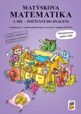 Matýskova matematika, 3. díl - počítání do 20 bez přechodu přes 10 - aktualizované vydání 2018