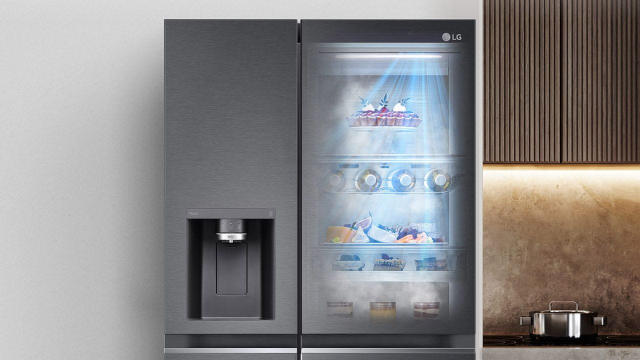 Americká chladnička LG GSJV91MCAE DoorCooling+