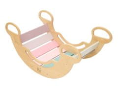 Elis Design Montessori houpačka 6in1 smile pastel