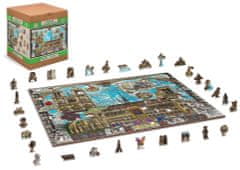 Wooden city Dřevěné puzzle Katedrála Notre-Dame 2v1, 1010 dílků EKO