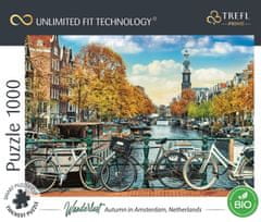 Trefl Puzzle UFT Wanderlust: Podzim v Amsterdamu 1000 dílků