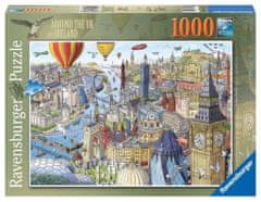 Ravensburger Puzzle Kolem Velké Británie a Irska 1000 dílků