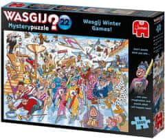 Jumbo Puzzle WASGIJ Mystery 22: Zimní Wasgij hry! 1000 dílků