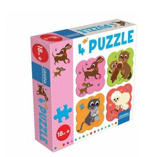 Granna 4 puzzle - jezevčík