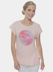 SAM73 Růžové dámské tričko s potiskem SAM 73 XS