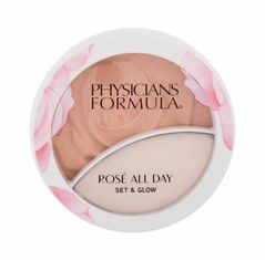 Physicians Formula 10.3g rosé all day set & glow