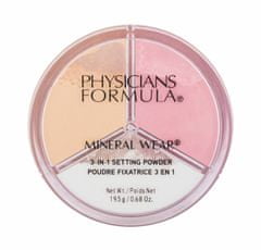 Physicians Formula 19.5g mineral wear 3-in-1 setting