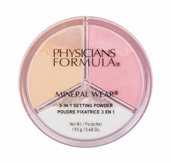 Physicians Formula 19.5g mineral wear 3-in-1 setting