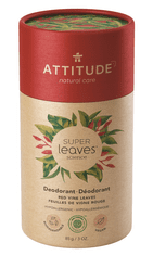 Attitude Přírodní tuhý deodorant ATTITUDE Super leaves - červené vinné listy 85 g