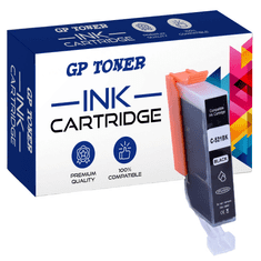 GP TONER Kompatiblní inkoust pro Canon CLI-521XL Pixma IP3600 IP4700 MP540 MP630 MP990 MX860 photo černá