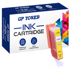 GP TONER Kompatiblní inkoust pro Canon CLI-526XL Pixma iP4820 iP4870 MG5120 MG5350 MG8170 MX895 žlutá