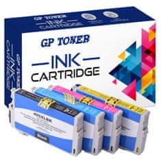 GP TONER 4x Kompatiblní inkoust pro Epson 405XL WorkForce Pro WF-3820DWF WF-4820DWF WF-7830DTWF sada