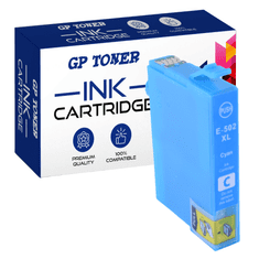 GP TONER Kompatiblní inkoust pro Epson 502XL Expression Home XP-5100 XP-5115 XP-5150 WF-2860DWF azurová