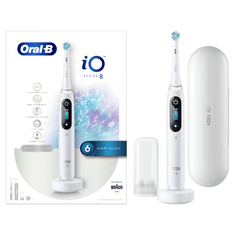 Oral-B magnetický zubní kartáček iO Series 8 White Alabaster