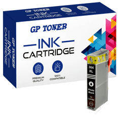 GP TONER Kompatiblní inkoust pro HP 364XL Photosmart 5510 6510 D7680 B010a C309 eAIO 5510 6510 photo černá