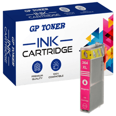 GP TONER Kompatiblní inkoust pro HP 364XL Photosmart 5510 6510 D7680 B010a C309 eAIO 5510 6510 purpurová