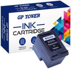 GP TONER Kompatiblní inkoust pro HP 303XL Envy Photo 6220 6230 6232 6234 7130 7134 7834 Tango X černá
