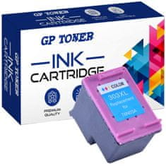 GP TONER Kompatiblní inkoust pro HP 303XL Envy Photo 6220 6230 6232 6234 7130 7134 7834 Tango X barevná