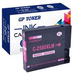 GP TONER Kompatiblní inkoust pro Canon PGI-2500XL Maxify iB4050 iB4150 MB5050 MB5150 MB5350 MB5450 purpurová