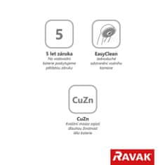 Ravak WF 025.00 Vanové napouštění vodopád se setem X070060 - Ravak