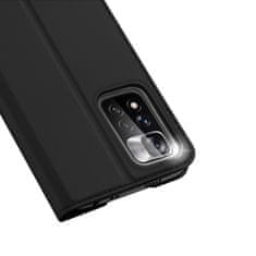 Dux Ducis Skin Pro knížkové kožené pouzdro na Xiaomi Redmi Note 11 Pro Plus, černé