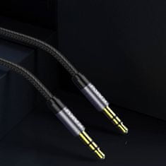 Kaku KSC-389 audio kabel 3.5mm mini jack M/M 1m, černý