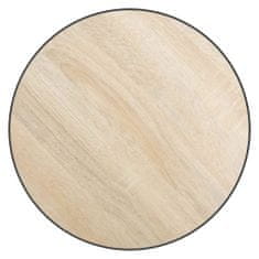 Greatstore Čajový stolek dub sonoma Ø 35 cm MDF