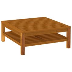 Greatstore Konferenční stolek 65 x 65 x 35 cm masivní akáciové dřevo