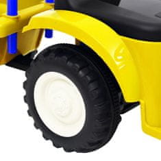 Greatstore Dětský traktor New Holland žlutý