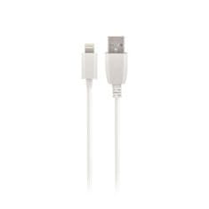 maXlife Nabíjecí kabel 8-PIN for iPhone / iPad / iPod 1A 1m, bílý