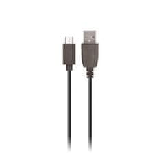 setty. Sette Nabíjecí USB kabel 1m 2A microUSB, černý GSM043217