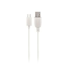 maXlife Micro USB nabíjecí kabel 1A 1m, bílý