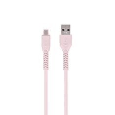 maXlife MXUC-04 USB-C kabel 1m OEM0100850 růžová