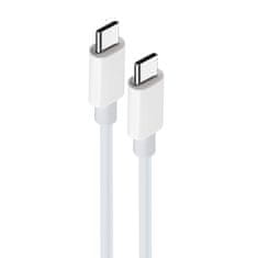 maXlife MXUC-05 kabel USB-C - USB-C 2,0m 100W bílý (OEM0101023)