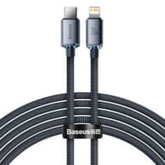 shumee Kabel pro rychlé nabíjení a přenos dat USB-C Iphone Lightning 20W 2m černý