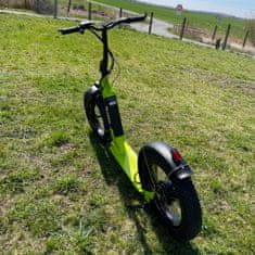 100% BAVLNA Elektrokoloběžka SCOOTERS S3 48V Lithium - zelená