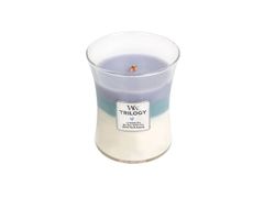 Woodwick Trilogy střední svíčka Calming Retreat 275 g