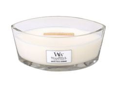 Woodwick svíčka loď White Tea & Jasmine 453.6 g